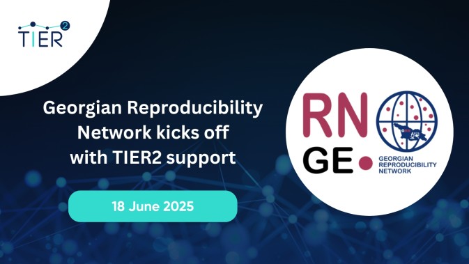 Georgian Reproducibility Network kicks off with TIER2 support