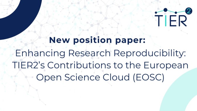 New position paper: TIER2's contributions to the European Open Science Cloud