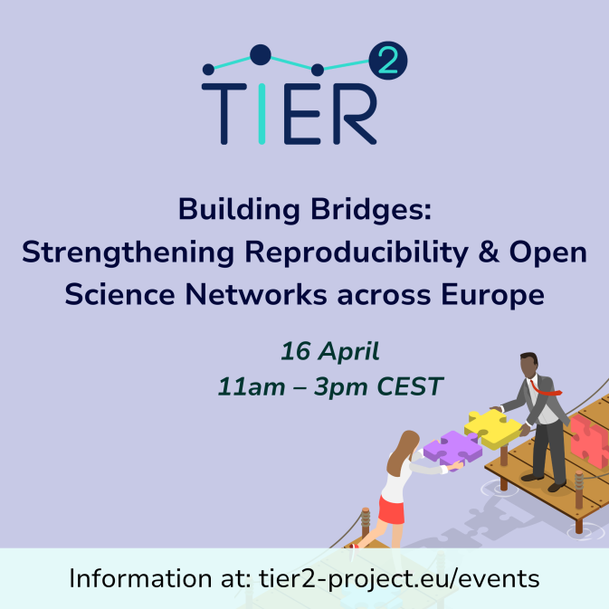 New TIER2 event to strengthen reproducibility and Open Science networks across Europe
