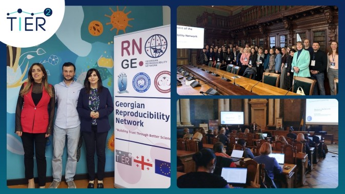 Georgia and Ukraine launch national Reproducibility Networks with support from the TIER2 project