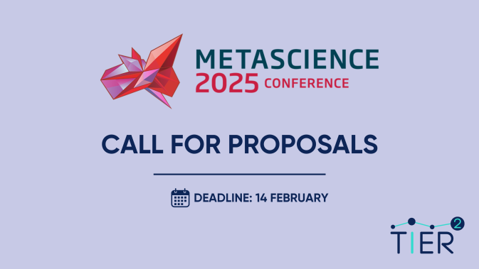 Call for proposals for Metascience 2025 Conference