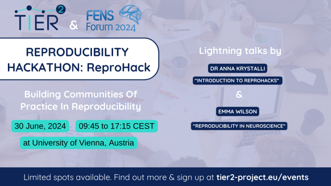 Building communities of practice in reproducibility with TIER2’s first reproducibility hackathon