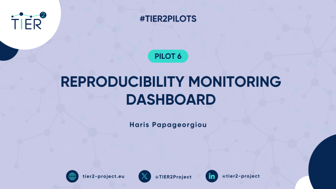 TIER2 Pilot 6: Aimed to monitor the reusability of research artefacts