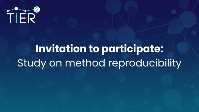 Invitation to participate: Study on method reproducibility