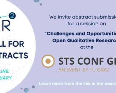 Call for abstracts: Challenges and Opportunities for Open Qualitative Research at STS 2024