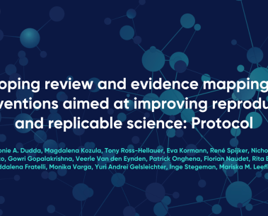 TIER2-supported paper investigates interventions to enhance reproducible and replicable science