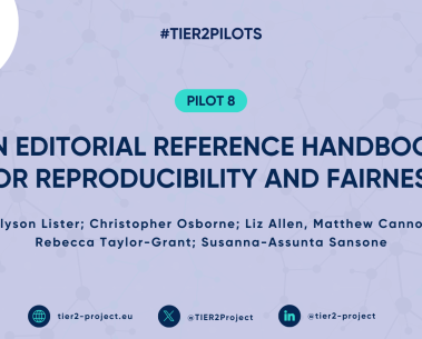 TIER2 Pilot 8: Towards a common understanding of reproducibility and FAIRness