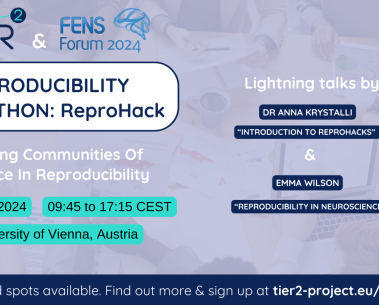 Building communities of practice in reproducibility with TIER2’s first reproducibility hackathon