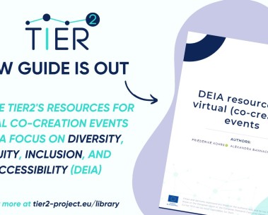 DEIA resources for virtual (co-creation) events now available