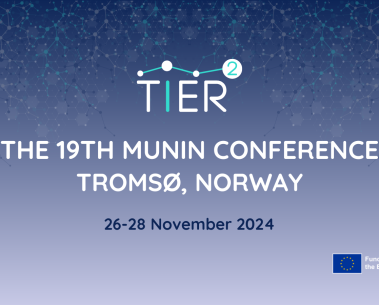 TIER2 Participation at the 19th Munin Conference on Scholarly Publishing
