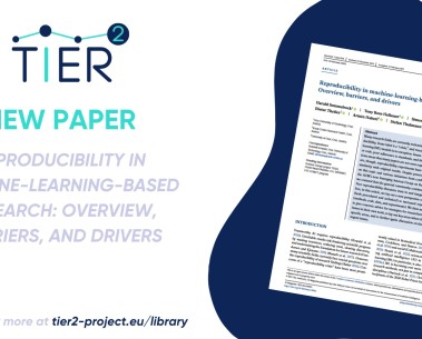 New TIER2 paper highlights key barriers and drivers to reproducibility in machine learning research