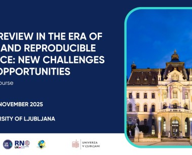 Training on peer review in the era of open science: Co-organised by the Ukrainian Reproducibility Network